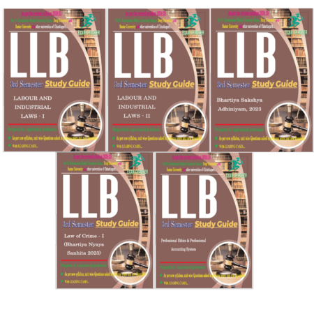 LLB 3rd Semester English Medium Exam Creaker